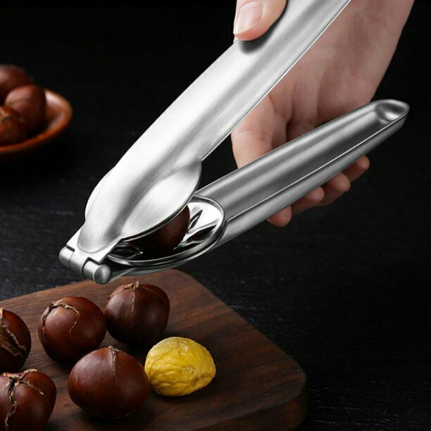 Handheld Stainless Steel Chestnut Peeler Nut Walnut Metal Opener