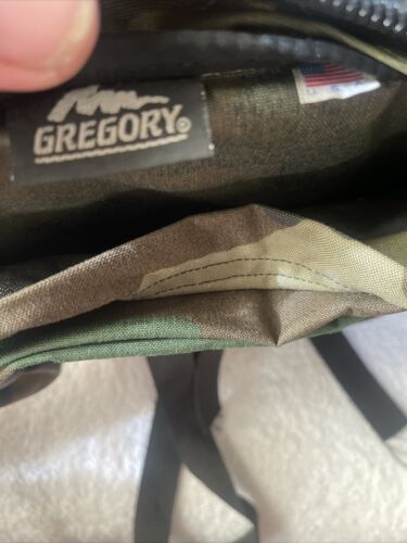 1 Gregory Backpack Woodland Military Molly Packs Attachments Fanny Pack ...