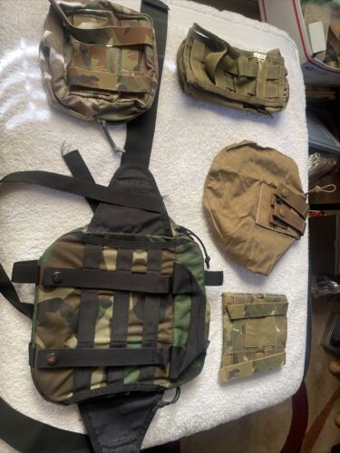 1 Gregory Backpack Woodland Military Molly Packs Attachments Fanny Pack ...