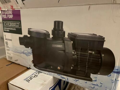 Everbilt 1 HP 230-Volt/115-Volt Pool Pump