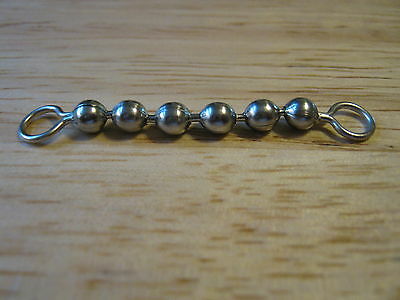 #10 Stainless Steel Ball Chain Fishing Swivels Made In The USA. (10 ...