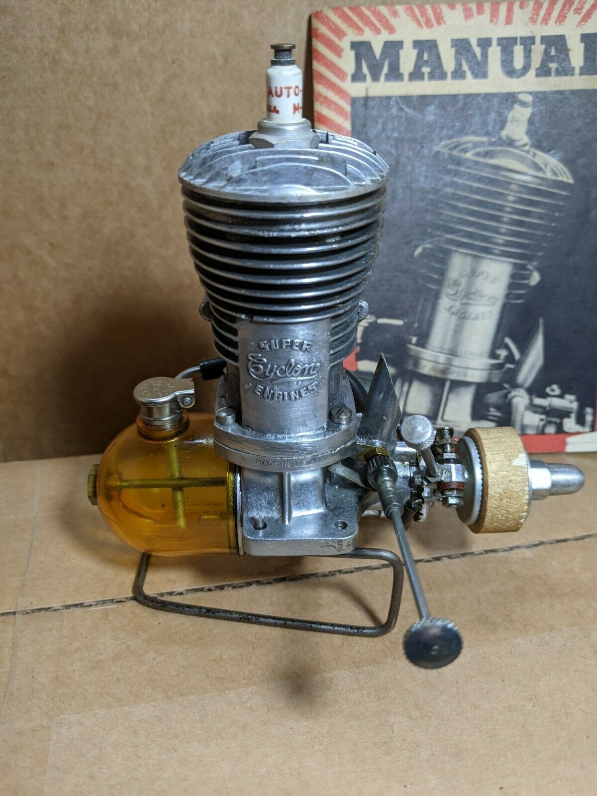 Cyclone Vintage 60 Spark Ignition Model Engine No Reserve Auction