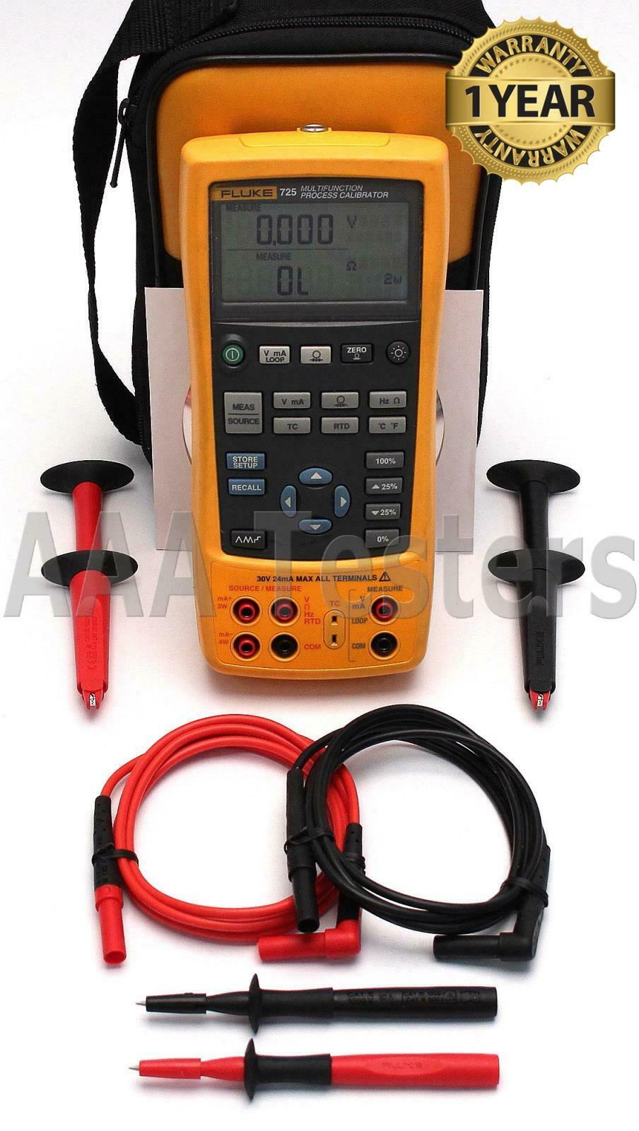 Fluke 725 Multifunction Process Calibrator CALIBRATED