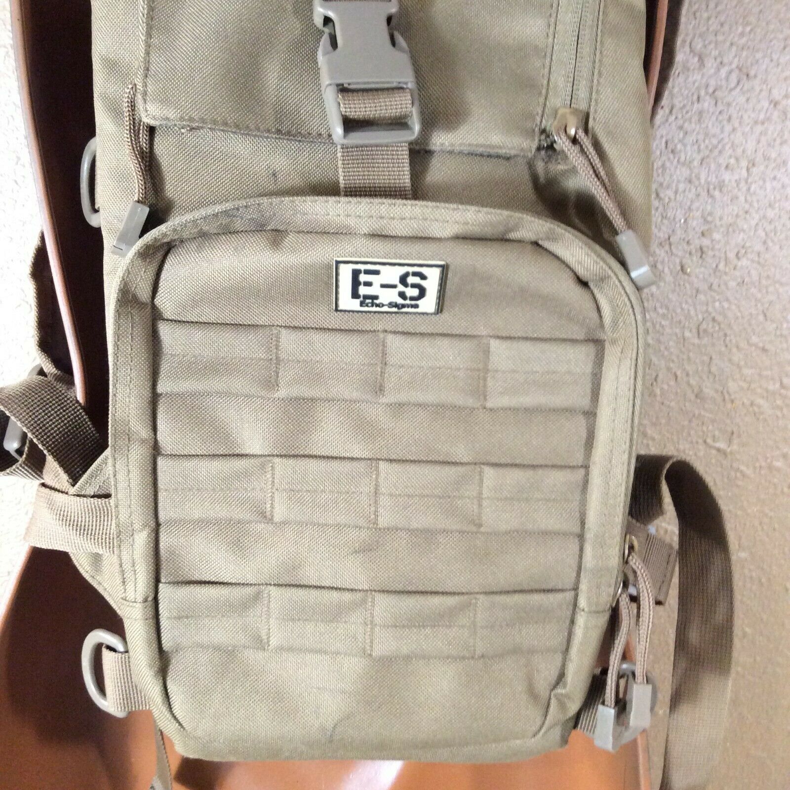 Echo-Sigma E-S Bear Grylls Brown Tactical Backpack Survival Bag H335